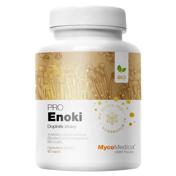 MYCOMEDICA BIO Enoki PRO 90 kapslí