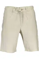 GANT MEN'S BEIGE BERMUDA TROUSERS