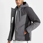 DEFACTO Fit Thermometer Jacket Water Repellent Windproof Slim Fit Slim Cut Hooded Zippered