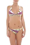 JOHN GALLIANO WOMEN'S MULTICOLOR BIKINI SWIMSUIT