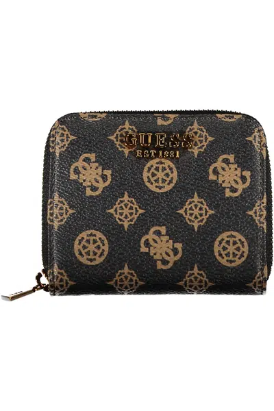 GUESS JEANS WALLET WOMAN BROWN