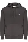 CALVIN KLEIN MEN'S BLACK ZIP-UP SWEATSHIRT