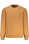 LEE MEN'S BROWN ZIP-UP SWEATSHIRT