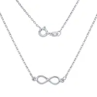 Silvego Stříbrný náhrdelník Infinity SMJN023WJ4ZT