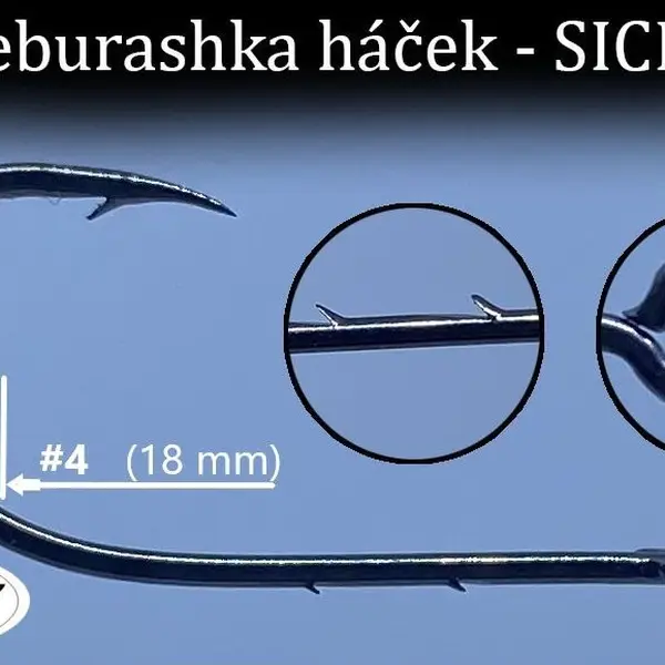 Jigovkycz cheburashka háček sickle - 2
