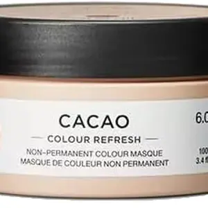 Maria Nila Jemná vyživující maska bez permanentních barevných pigmentů 6.00 Cacao (Colour Refresh Mask) 100 ml