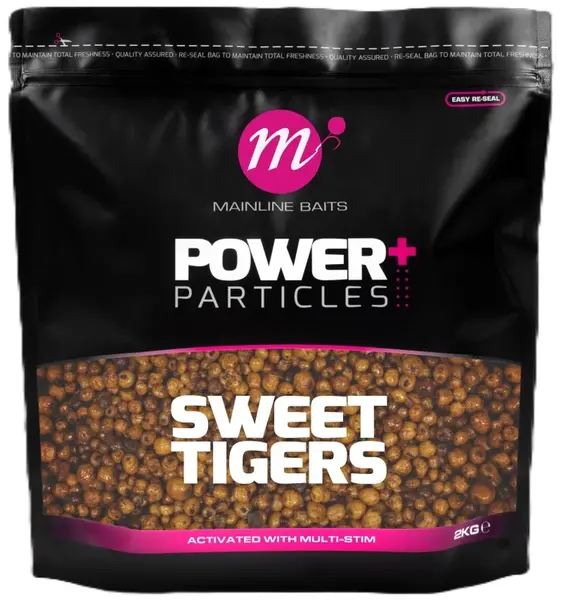 Mainline ochucený partikl power+ sweet tigers 2 kg