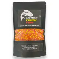 Method feeder fans pelety premium action fluo pellet 700 g - jahoda