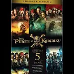 Různí interpreti – Piráti z Karibiku kolekce 1.-5. DVD