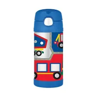 Thermos Dětská termoska s brčkem - construction 355 ml