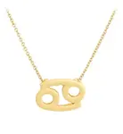 JVD Pozlacený náhrdelník s přívěskem Rak SVLN0195XH2GORA