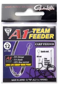 Gamakatsu háčky a1 team feeder carp feeder-velikost 14