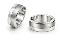 Boccia Titanium Úžasné náušnice kroužky z titanu 0539-05