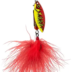 Fox rage třpytka spinner uv hot perch - velikost 3 11 g