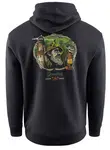 Grundéns mikina dark seas x grundens watchman hoodie black - xl