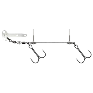 Savage gear návazec pro peg blade rig large 0,78 mm 23 kg 2 ks - 11 cm #1 x 2