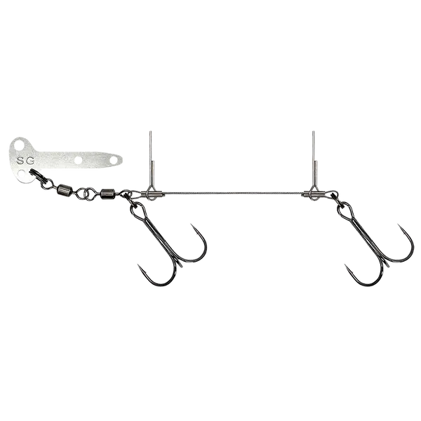 Savage gear návazec pro peg blade rig large 0,78 mm 23 kg 2 ks - 11 cm #1 x 2