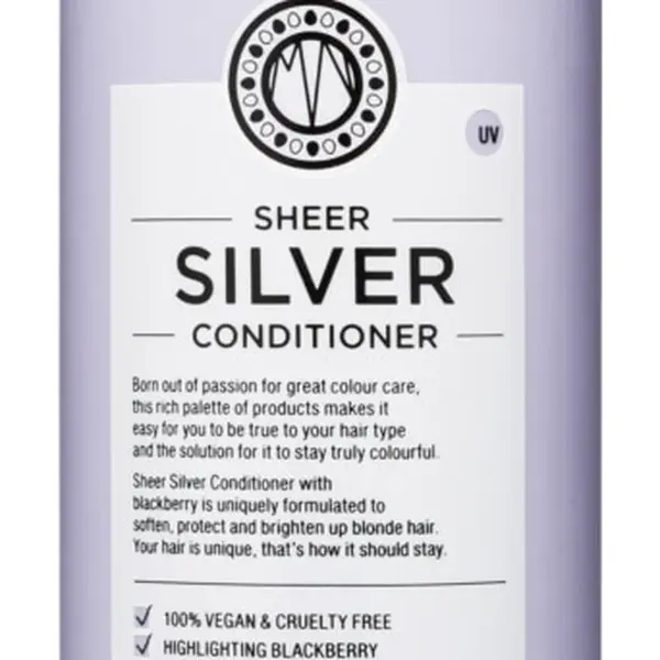 Maria Nila Hydratační kondicionér neutralizující žluté tóny vlasů Sheer Silver (Conditioner) 300 ml