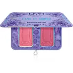 NYX Professional Makeup Bridgerton Royal Blush paleta líceniek odtieň 02 Lady In Silver 2x5 g