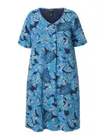 Ulla Popken Šaty  námornícka modrá / kráľovská modrá / biela