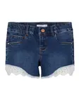 NAME IT Džínsy 'Salli Taha'  modrá denim / biela