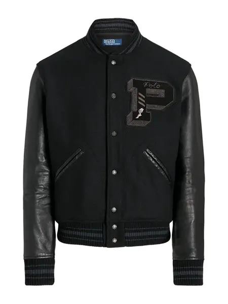 Polo Ralph Lauren Prechodná bunda  grafitová / čierna