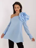 Blouse-LK-BZ-509656.21-light blue