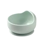 BABYONO Miska silikonová s přísavkou - sage 6m+