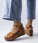 D/CEO Yellow sandals Dolores