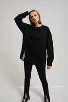 Oversize mikina s nápisem
