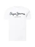 Pepe Jeans Tričko  námornícka modrá / biela