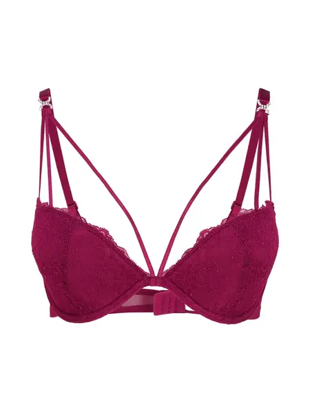 LASCANA Podprsenka  baklažánová