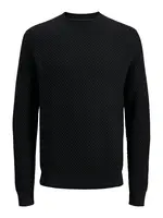 Jack & Jones Premium Sveter 'BLUBARKLEY'  čierna