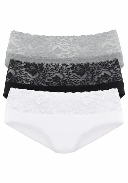 VIVANCE Nohavičky  sivá / čierna / biela