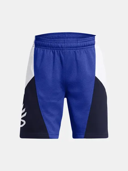 Under Armour Kraťasy Curry Boys Splash Short-BLU - Kluci
