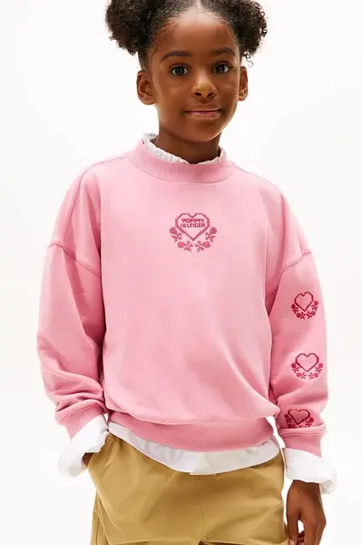 Dětská bavlněná mikina Tommy Hilfiger