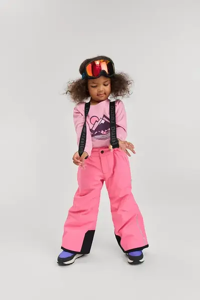 Dětské lyžařské kalhoty Reima Proxima růžová barva, 5100099B