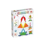 SUPERMAG magnetická stavebnice Multicolor 30ks