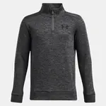 Chlapecká mikina Under Armour UA Armour Fleece 1/4 Zip-GRY - Kluci