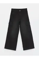 LC Waikiki Wideleg Girl's Cargo Jean Trousers