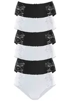 PETITE FLEUR Nohavičky  čierna / biela