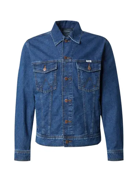 WRANGLER Prechodná bunda 'CLASSIC JACKET'  modrá denim