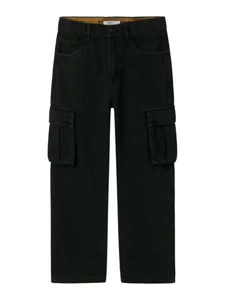 NAME IT Nohavice 'NKMRyan'  čierny denim