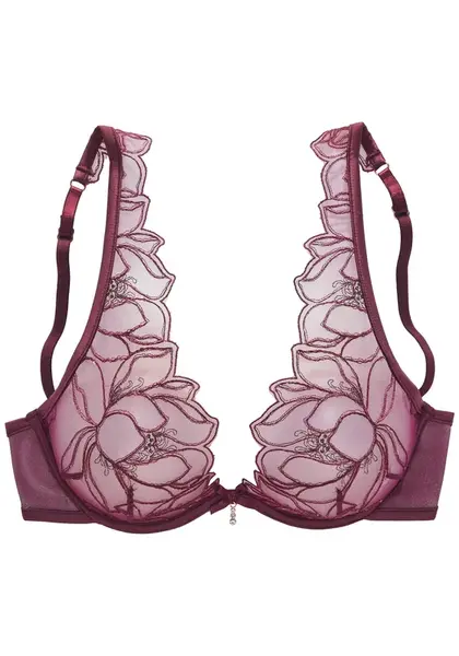 LASCANA Podprsenka  bordová