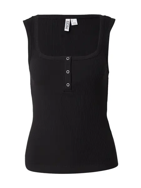 PIECES Top 'PCKitte'  čierna