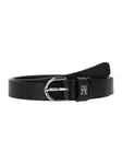 TOMMY HILFIGER Opasky 'Essential Effortless'  čierna / strieborná