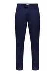 Only & Sons Chino nohavice 'ONSBrad'  námornícka modrá