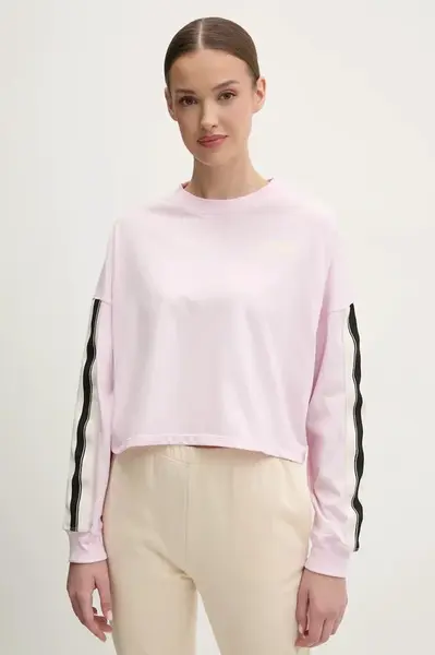 DKNY Bavlnené tričko s dlhým rukávom Dkny