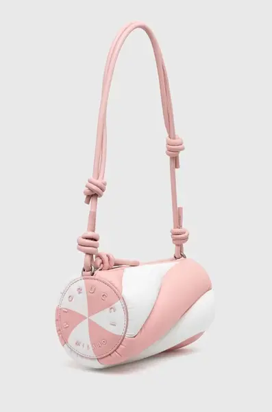 Kožená kabelka Fiorucci Bicolor Leather Mella Bag
