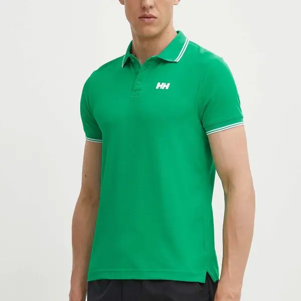 Polo tričko Helly Hansen pánsky, biela farba, jednofarebný